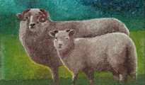 Πρόβατα(ελαιογραφία Ι.Φέτση)