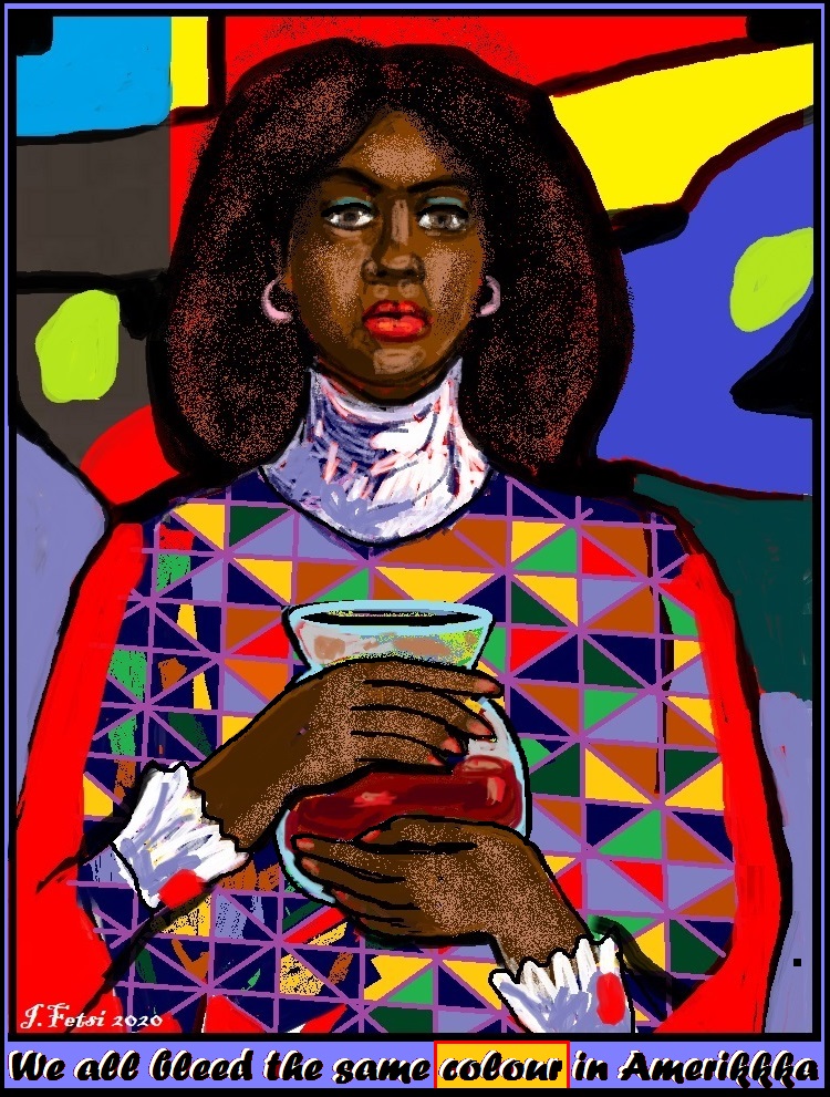 21.We all bleed the same colour in Amerikkka