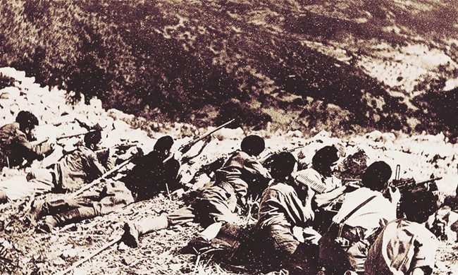 Αντάρτες του ΕΛΑΣ Πελοποννήσου