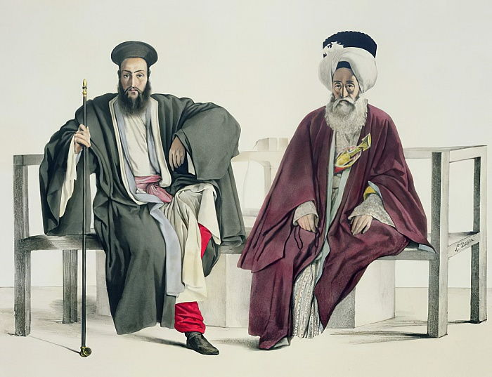 Louis_Dupr_-_A_Greek_Priest_and_a_Turk_engraved_by_the_Thierry_Brothers_1825_-_(MeisterDrucke-322174)