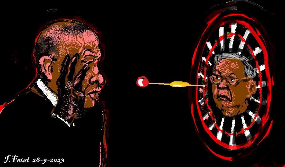 65.Menendez-βουντού Erdogan με βελάκια