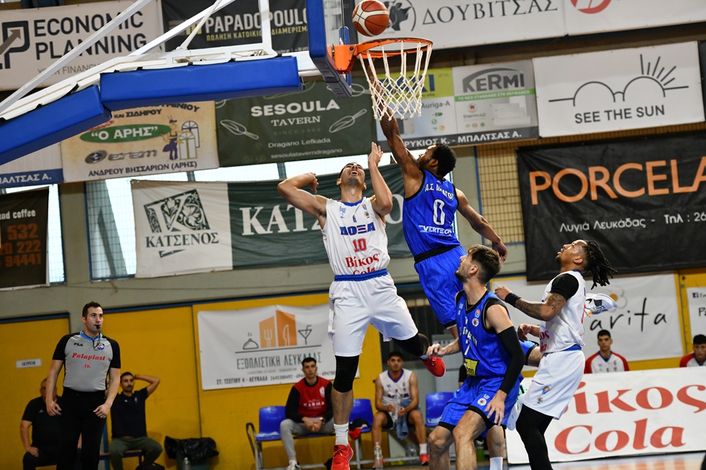 ELITE LEAGUE 2023-2024 / ΔΟΞΑ ΛΕΥΚΑΔΑΣ - ΑΣ ΠΑΠΑΓΟΥ (ΓΙΩΡΓΟΣ ΕΥΣΤΑΘΙΟΥ / EUROKINISSI)