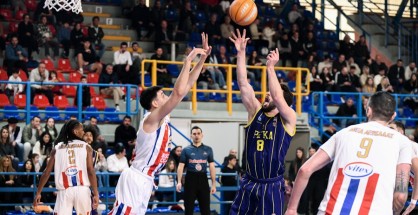 ELITE LEAGUE 2025-2026 / ÁÅ ÄÏÎÁ ËÅÕÊÁÄÁÓ - ÁÅÐÓ ÌÁ×ÇÔÅÓ ÐÅÉÑÁÌÁÔÉÊÏ (ÊÙÍÓÔÁÍÔÉÍÁ ËÁÌÐÑÏÐÏÕËÏÕ / EUROKINISSI)