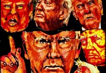20.The many faces of an insane man